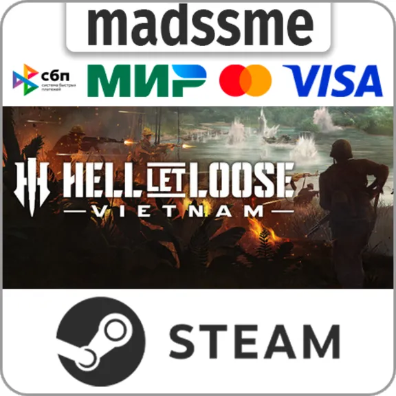 Hell Let Loose: Vietnam * RU/KZ/СНГ/TR/CN/AR/IN/BR * STEAM 🚀 АВТОДОСТАВКА