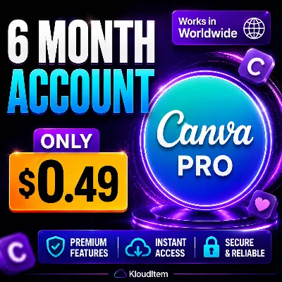Canva Pro 6 Month | To Your Account | Invitation by Email