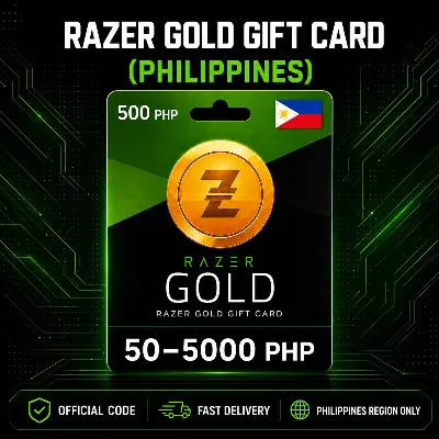 Razer Gold Gift Card (Филиппины) 50–5000 PHP | Код пополнения