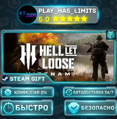 🎁Hell Let Loose: Vietnam - Deluxe Edition *RU/BY/UA/СНГ Steam Auto