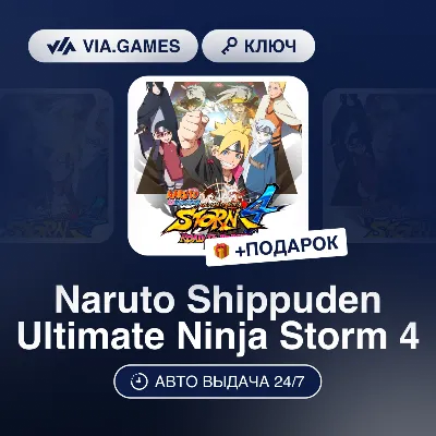 Naruto Shippuden Ultimate Ninja Storm 4 (Steam Key) + GIFT