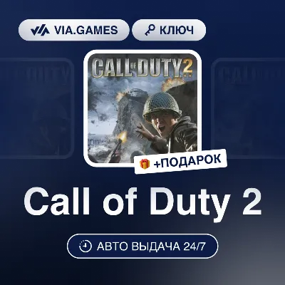 Call of Duty 2 (Steam Ключ) МИР (Не все страны) + ПОДАРОК