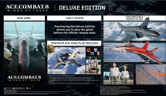 ACE COMBAT 8: WINGS OF THEVE Deluxe Edition steam Россия\МИР