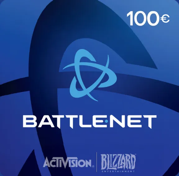 ✅ 100 EUR Blizzard Gift Card [EU/TR] (Official 🔑 KEY)
