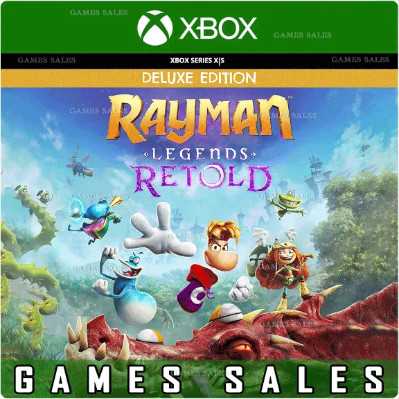 ✅❤️RAYMAN LEGENDS RETOLD DELUXE EDITION❤️XBOX SERIES X|S🔑KEY✅