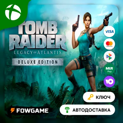 ✅ Tomb Raider: Legacy of Atlantis Deluxe KEY 🟢 Xbox Series X|S