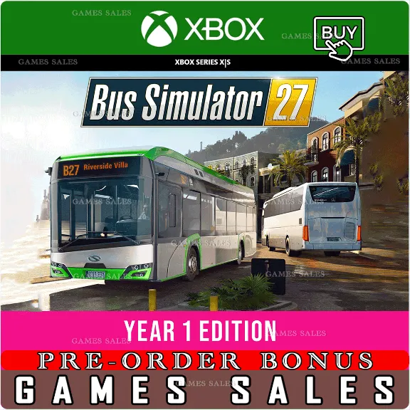 ✅❤️BUS SIMULATOR 27 - YEAR 1 EDITION❤️XBOX|XS+PC WIN✅ПРЕДЗАКАЗ С БОНУСОМ