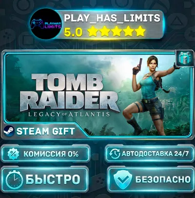 🎁Tomb Raider: Legacy of Atlantis — Standard *UA/KZ/СНГ/TR/AR Steam Auto