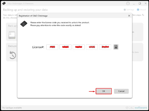 O&O DiskImage 21 Premium Lifetime License Key