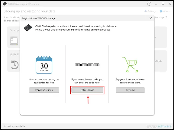 O&O DiskImage 21 Premium Lifetime License Key
