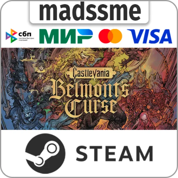 Castlevania: Belmont&acute;s Curse * ВЫБОР ВЕРСИИ * KZ/СНГ/TR/CN/AR/IN/BR * STEAM 🚀 АВТО