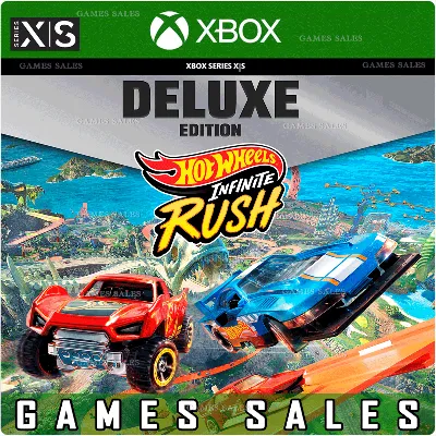 ✅❤️HOT WHEELS™ INFINITE RUSH - DELUXE EDITION❤️XBOX|XS+PC WIN🔑КЛЮЧ✅