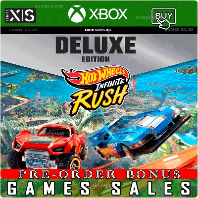 ✅❤️HOT WHEELS™ INFINITE RUSH - DELUXE EDITION❤️XBOX|XS+PC WIN❤️ПРЕДЗАКАЗ С БОНУСАМИ✅