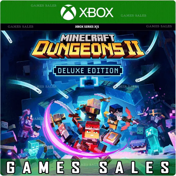 ✅❤️MINECRAFT DUNGEONS II DELUXE EDITION❤️XBOX|XS+PC WIN🔑КЛЮЧ✅