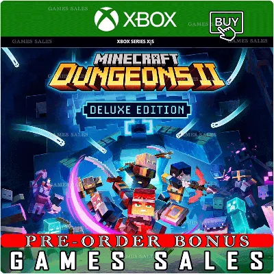 ✅❤️MINECRAFT DUNGEONS II DELUXE EDITION❤️XBOX|XS+PC WIN❤️ПРЕДЗАКАЗ С БОНУСАМИ✅