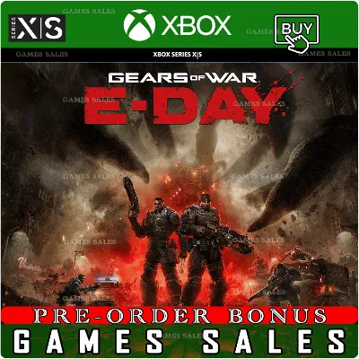 ✅❤️GEARS OF WAR: E-DAY PRE-ORDER❤️XBOX|XS+PC WIN❤️PREORDER WITH BONUSES✅