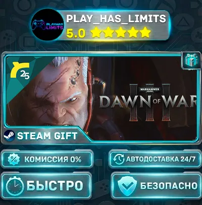 🎁Warhammer 40,000: Dawn of War III — Standard *RU/BY/UA/СНГ Steam Auto