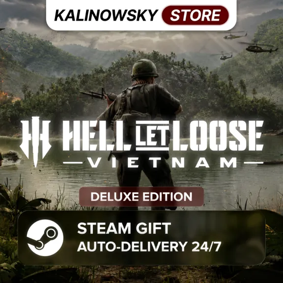 🚀HELL LET LOOSE: VIETNAM · DELUXE · ВЕСЬ МИР