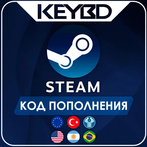 🔰STEAM TURKEY/EUROPE/UKRAINE/KAZAKHSTAN/CHINA/US⚫ GIFT CARDS