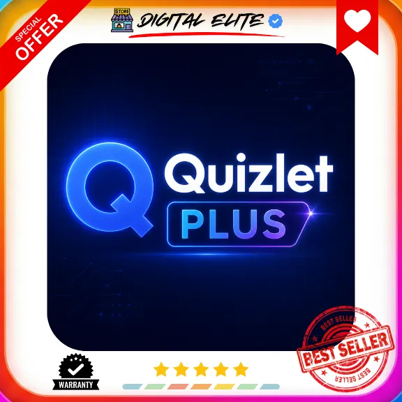 Quizlet Plus/Plus Unlimited – 1 Year Subscription to YOUR ACCOUNT