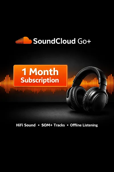 🎵🔥 SoundCloud Go+ | 1 месяц личный аккаунт 🎧 | Мгновенная доставка ⚡ Скидка 90%✅