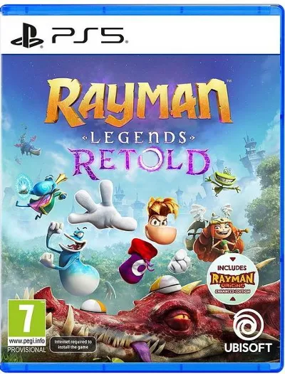 🟦 Rayman Legends Retold (Playstation PS5) SERVICE PRE-ORDER GAME TO YOUR ACCOUNT