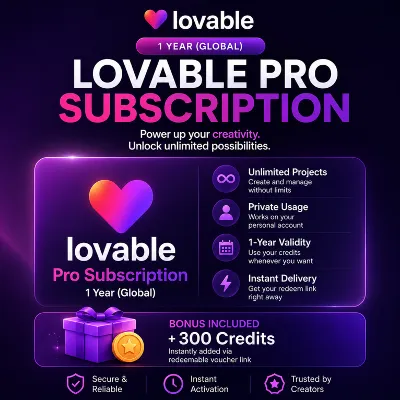 lovable - Privé - 1 An - Lite Pro Plan