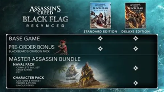 Assassin&acute;s Creed Black Flag Resynced XBOX SERIES XS КЛЮЧ