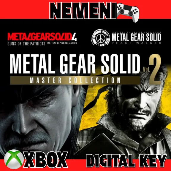 METAL GEAR SOLID: MASTER COLLECTION VOL.2 XBOX SERIES X|S KEY