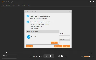 AnyMP4 Blu-ray Player Код регистрации на 1 год