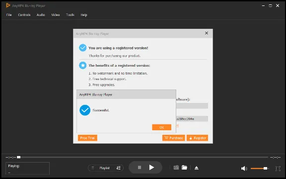 AnyMP4 Blu-ray Player Код регистрации на 1 год