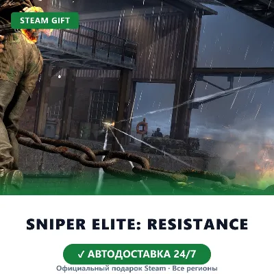 Sniper Elite: Resistance (Steam Gift) · РФ и весь мир · Автодоставка 24/7