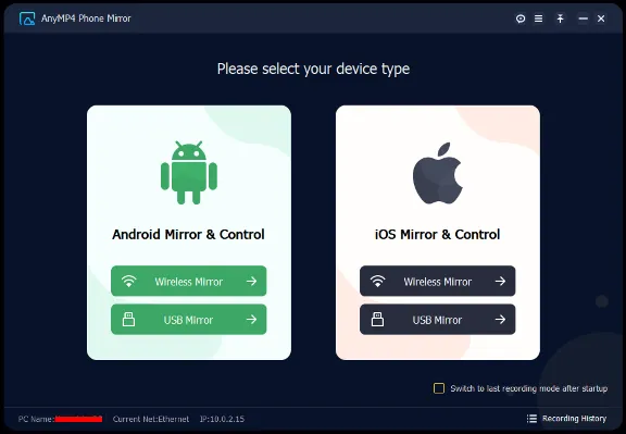 AnyMP4 Phone Mirror Код регистрации на 1 год