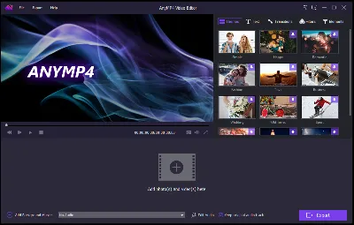 AnyMP4 Video Editor Код регистрации на 1 год