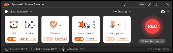 Apeaksoft Screen Recorder Код регистрации на 1 год