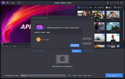 Apeaksoft Slideshow Maker Код регистрации на 1 год