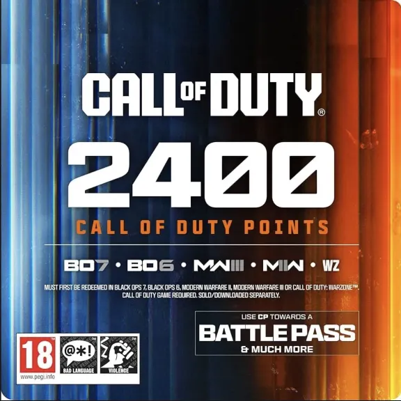 ⚡XBOX БЕЗ СМЕНЫ IP/ Call of Duty: Black Ops 7/Warzone - 2400 CP