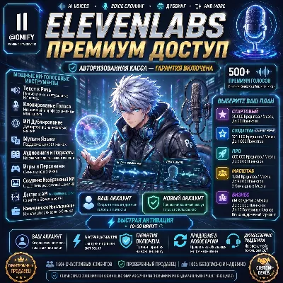 ElevenLabs Creator / Pro / Scale / Business | Official Subscription Renewal