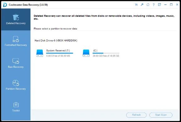 Coolmuster Data Recovery Аккаунт
