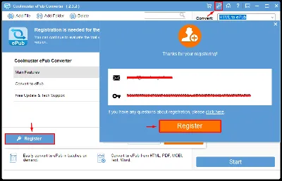 Coolmuster ePub Converter Аккаунт