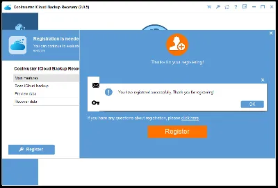 Coolmuster iCloud Backup Recovery Аккаунт