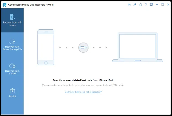 Coolmuster iPhone Data Recovery Аккаунт