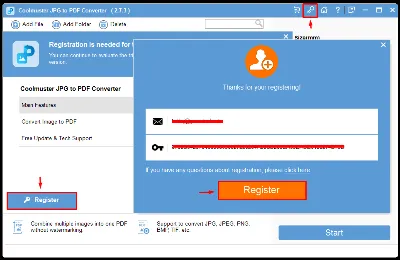 Coolmuster JPG to PDF Converter Аккаунт