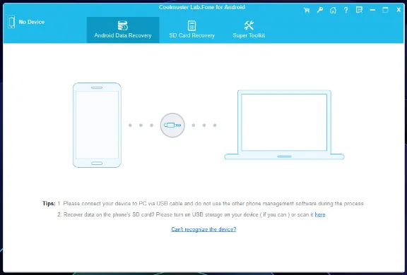 Coolmuster Lab.Fone for Android Аккаунт