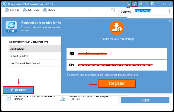 Coolmuster PDF Converter Pro Аккаунт