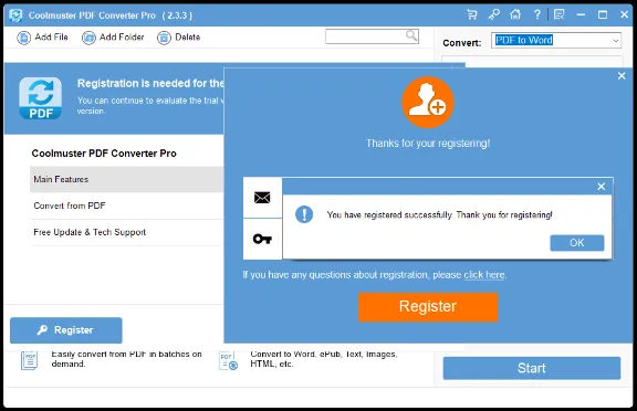 Coolmuster PDF Converter Pro Аккаунт