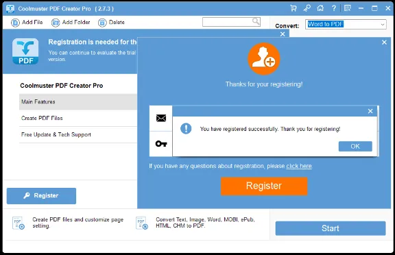 Coolmuster PDF Creator Pro Аккаунт