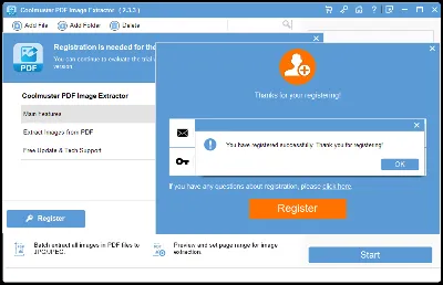 Coolmuster PDF Image Extractor Аккаунт