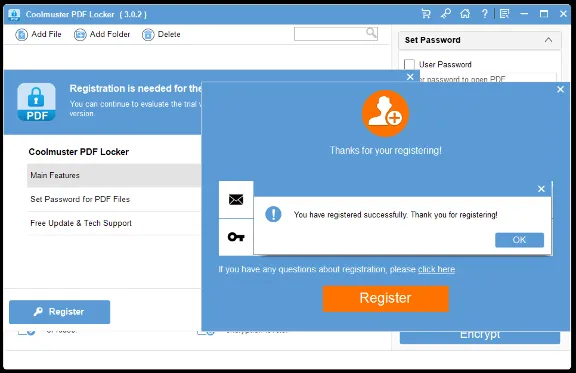Coolmuster PDF Locker Аккаунт