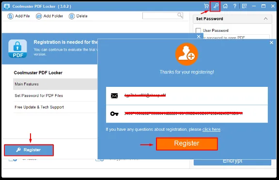 Coolmuster PDF Locker Аккаунт